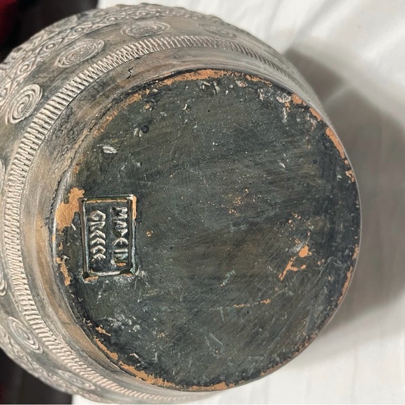 Artisan Ceramic Pitcher with Intricate Patterns - Picture 3 of 5